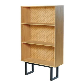 Armario de libros Camden Herringbone